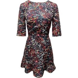 Celia Dress in Flower Arrow